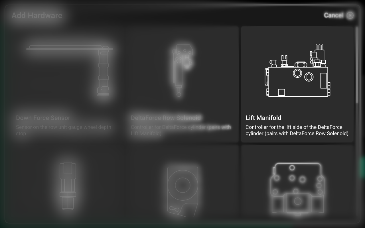 df lift manifold hardware