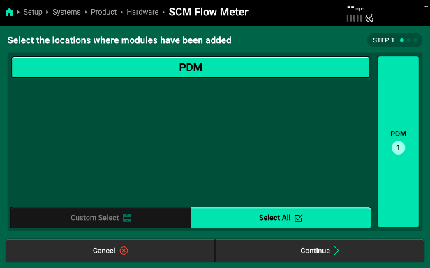 Flow Meter Location