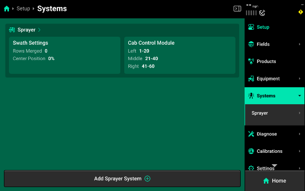 Systems Page