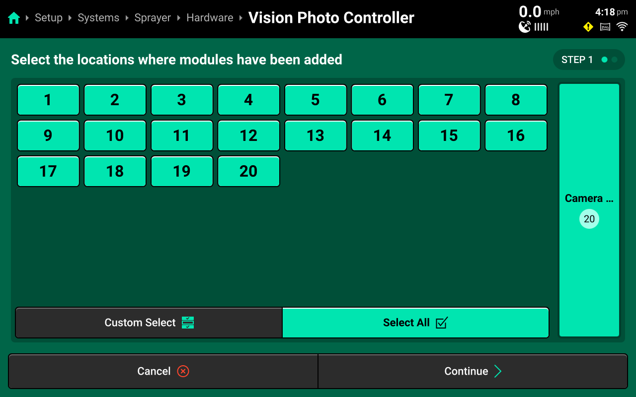 Vision Photo Controller Step 1