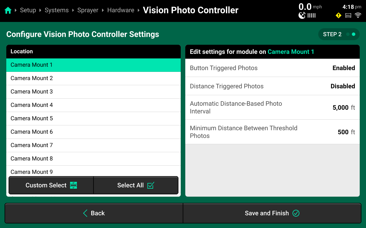 Vision Photo Controller Step 2
