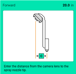 Vision Measurements Boom Forward